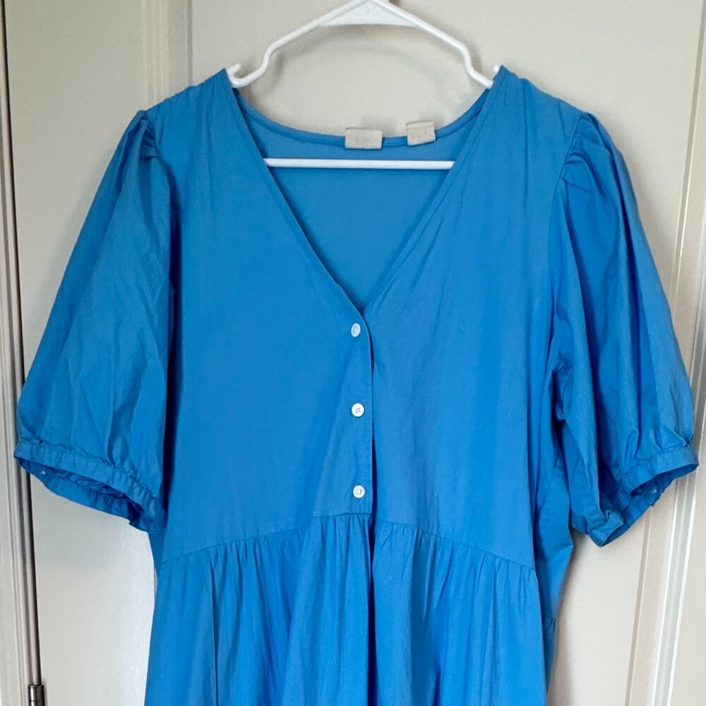 Levi's Eileen Midi Dress Bonnie Blue. Size XL. Like New